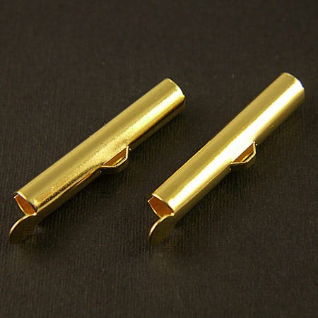 Końcówka wsuwana do bransoletki 26x5mm złote (2szt.)