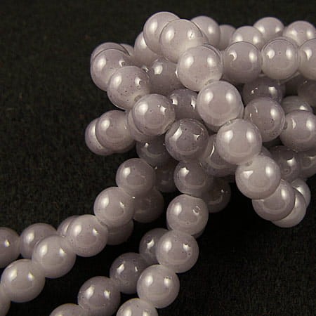 Kulki ze szkła 8mm szare (100szt.)