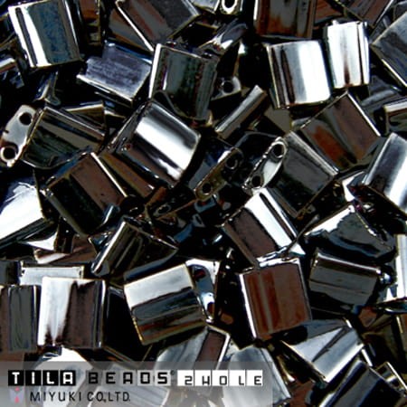 Miyuki Tila ze szkła TL464 Metallic Hematite (1op.)