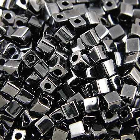 koraliki-miyuki-square-4mm-gunmetal-kostki-szklane