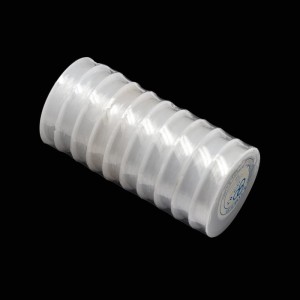 Gumka okrągła żyłka jubilerska silikonowa elastyczna 0.4mm przezroczysta (około 15m)