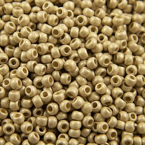 TOHO Round 15/0 PermaFinish - Matte Galvanized Aluminum (5g)