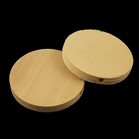 Krążki z drewna surowego 35mmx5.5mm (2szt)