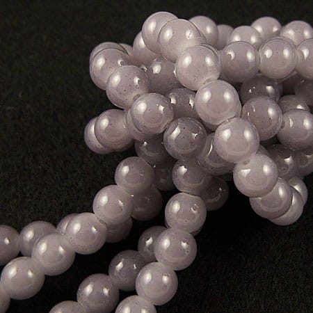 szklane-koraliki-6mm-szare-dymione-biżuteria-diy