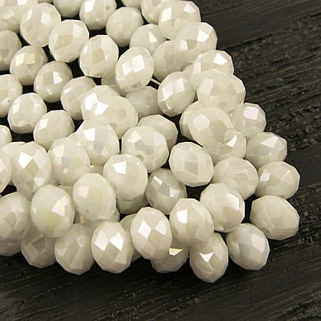 koraliki-oponki-rondel-szklo-8mm-bialy-ab-fasetowane-diy