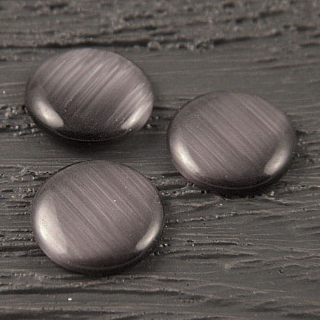 Kocie Oko koło kaboszon 14mm ciemno szary (1szt)
