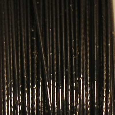 Linka stalowa 0.30mm czarna (5m)