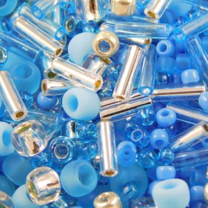 Koraliki TOHO Aozora-Blue Silver Mix (10g)