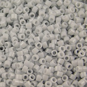 Miyuki Delica 11/0 DB0209 Opaque Light Grey Luster (5gram)