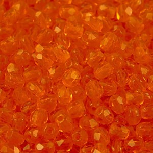 Koraliki Fire Polish ze szkła 3mm Light Hyacinth (40szt.)