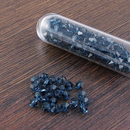 Kryształki Bicone 4mm Montana (6szt.)