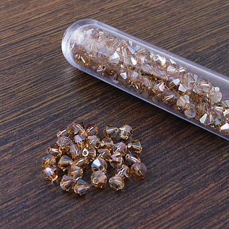 Kryształki Bicone 4mm Crystal Celsian (6szt)