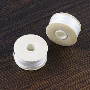 Białe nici nylonowe 0.2mm Nymo B (szpulka-66m)