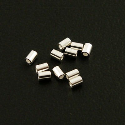 Zacisk rureczka ze srebra 2x1.5mm (10szt.)