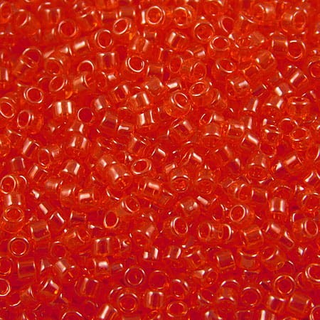 TOHO Treasure 11/0 Luster Crystal/Tropical Sunset-Lined (5gram)