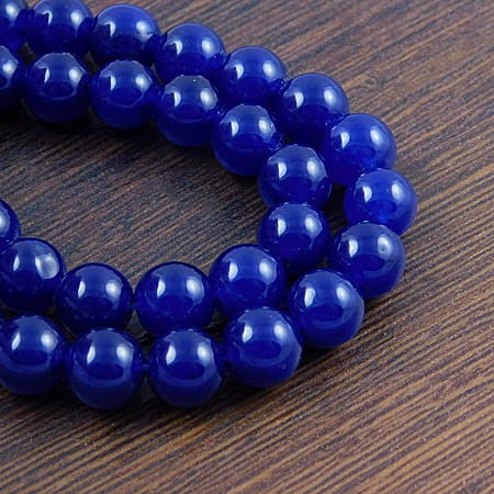 Jadeit chabrowy kulki 8mm (4szt.)