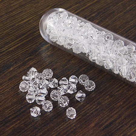 Kryształki Bicone 6mm Crystal (4szt)