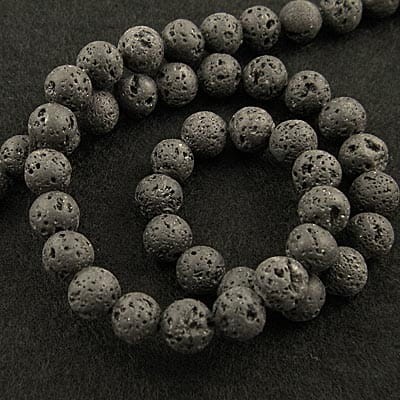 koraliki-lawa-wulkaniczna-kulki-11mm-czarne-handmade-kolczyki-naszyjniki