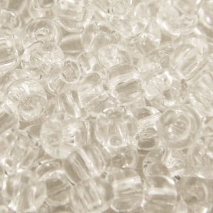 TOHO Round 6/0 Transparent Crystal (10g)