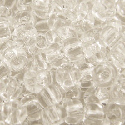 TOHO Round 6/0 Transparent Crystal (10g)