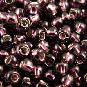 TOHO Round 6/0 Silver-Lined Amethyst (10g)