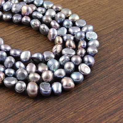 perly-slodkowodne-ciemnoszare-6x4mm-koraliki-do-kolczykow-naszyjnikow-handmade