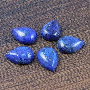 Kaboszon lapis lazuli łza 18-19x13x6mm (1szt)