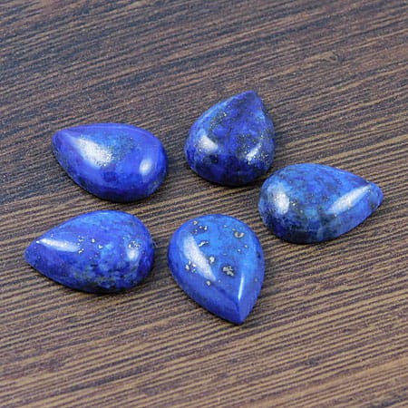 Kaboszon lapis lazuli łza 18-19x13x6mm (1szt)