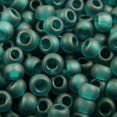 koraliki-toho-round-6-0-transparent-frosted-teal-4mm-beading-diy