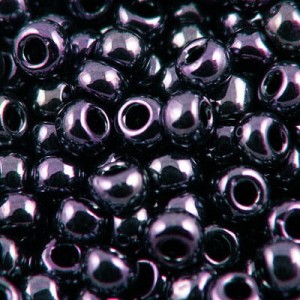 TOHO Round 6/0 Metallic Amethyst Gun Metal (10g)