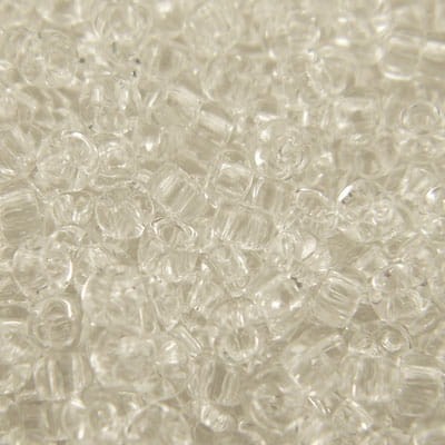 TOHO Round 8/0 Transparent Crystal (10g)