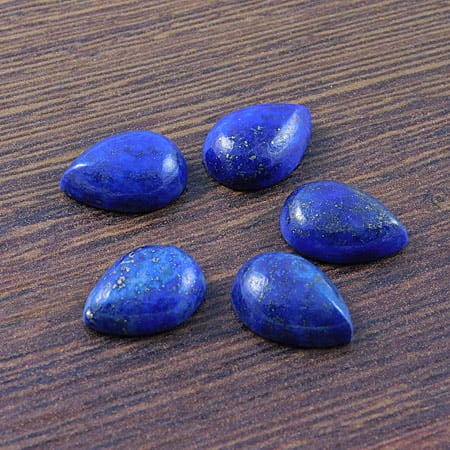 Kaboszon lapis lazuli łza 14x10x4.5mm (1szt.)
