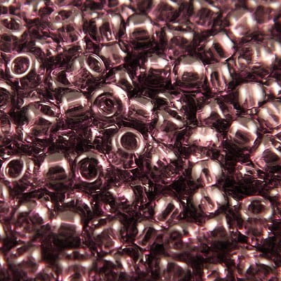 TOHO Round 8/0 Transparent Med Amethyst (10g)