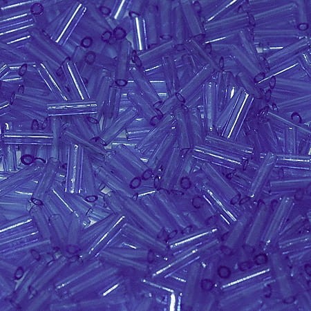 Miyuki Bugle 2-0150 Transparent Sapphire 6mm (10gram)