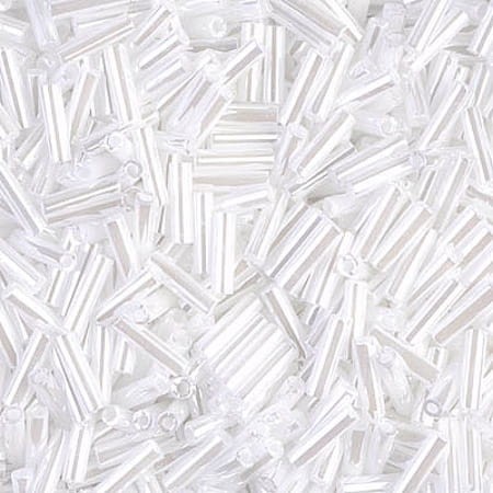 Miyuki Bugle 2-0528 White Ceylon 6mm (10gram)