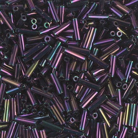 Miyuki Bugle 2-0454 Metallic Iris Purple 6mm (10gram)