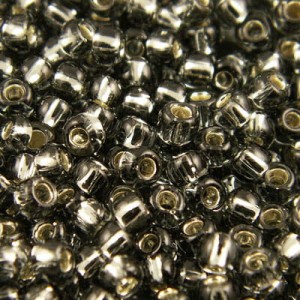 TOHO Round 8/0 Silver-Lined Gray (10g)