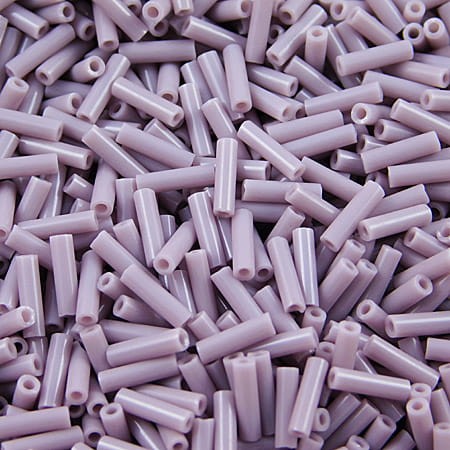 Miyuki Bugle 2-0410 Opaque Mauve 6mm (10gram)