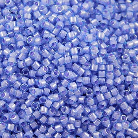 Miyuki Delica 11/0 DB2388 Fancy Lined Aqua Pink (5gram)