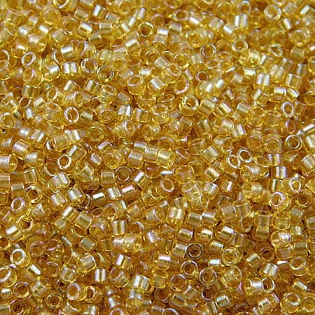 Miyuki Delica 11/0 DB2372 Fancy Lined Sunflower (5gram)