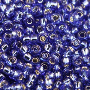 TOHO Round 8/0 Silver-Lined Sapphire (10g)