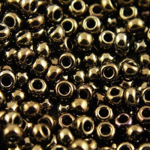TOHO Round 8/0 Metallic Iris Brown (10g)