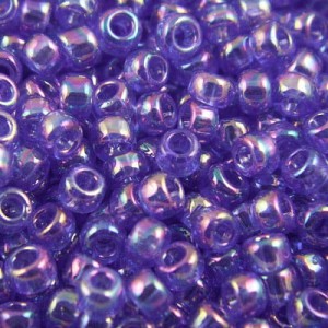 TOHO Round 8/0 Trans-Rainbow Sapphire (10g)