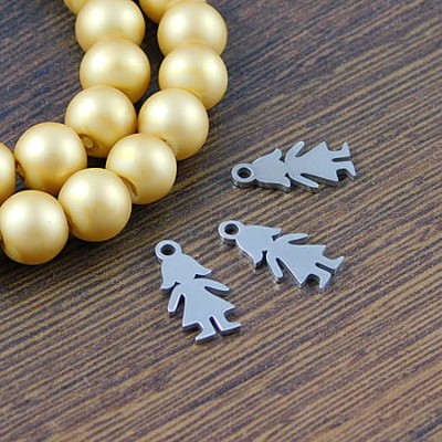 zawieszka-dziewczynka-14x7mm-stal-chirurgiczna-ciemne-srebro