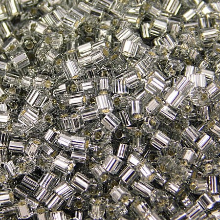 TOHO Hex 11/0 Silver-Lined Black Diamond (10g)