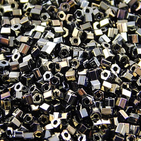 TOHO Hex 11/0 Metallic Iris - Brown (10g)