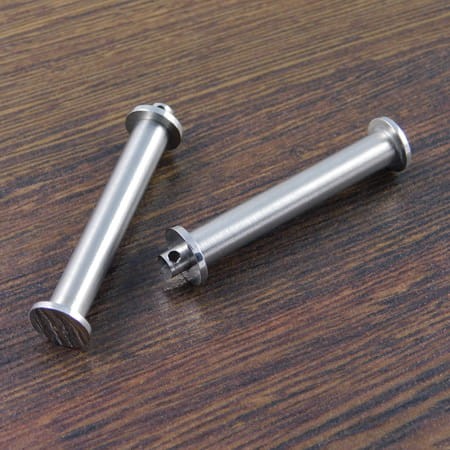 Baza do beadingu rurka ze stali nierdzewnej 45x10mm ciemna srebrna (1szt)