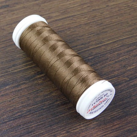 Nici TYTAN 80 do biżuterii 100% poliester brązowe (1op.180m)