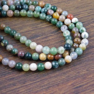 Agat indyjski kulki 4.5mm (10szt.)
