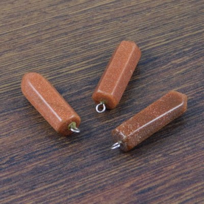 Zawieszka piasek pustyni grot 31x8-9mm (1szt)